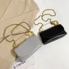 Bag special små totes med metallhandtag 2024 Fashion Quality Pu Leather Women's Designer Handbag Chain Shoulder Messenger