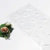 Mögel transparent mousse tårta kant mögel europeisk staket chokladkaka mögel bakning origami verktyg levererar bakningstillbehör