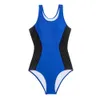 New Tight Fitting One-piece Swimsuit Vest Sleeveless Slim Fitting Fashionable Women's Swimsuit