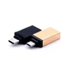 USB3.0 tot Type-C Micro-adapter U Disk OTG Conversiekop voor Huawei Xiaomi Mobiele telefoons willekeurige kleur