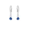 Designer Swarovskis Jewelry s Romantic Three Step Melody Water Droplet Crystal Earrings with Multi Color Triple Diamond Earhook Earrings As a Gift for Women