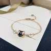 luxe keramiek armband bedel armbanden ontwerper sieraden vrouw oprijst goud zilveren ketting armband roestvrijstalen sieraden voor vrouwen feest bruiloft cadeau