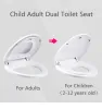 Shirts U V O Type Toilet Seat is Thickened for Household Use, Highquality Round Adult Toilet Seat Cover with Children's Potty