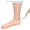 1 par de pés ou cuidados com as mãos de meias de silicone luvas anti -rachaduras de rachaduras de pele hidratante Cuidação Proteja o esfoliante spa em casa