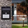 Dekorationer Hot Sale 20 ~ 30 LED Solar Light Wireless Sensor Waterproof Solar Wall Lamp Outdoor Motion Garden Decoration Spotlights