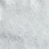 Wyciągnięta tkanina Jacquard według licznika sukienki spódnice ubrania Hanfu szycie trójwymiarowe tkaniny wzorów róż biały 240422
