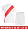 2024 2025 S-4XL Peru Camisas de futebol para casa fora Falfan Guerrero Flores Lapadula Pizarro Cubillas Fãs Camisa de futebol masculino Kit Kids Kit