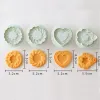 Moulds Valentine's Day Sandwich Biscuit Mould 3D Cookie Embossing Mould Flower Love Heart Fruit Animal Shaped Baking Cake Mold Set