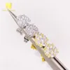 Hip -Hop -Schmuckhersteller China Schmuck Großhandel Cluster VVS Moissanite Pass Diamond Tester Bolde Ohrringe für Frauen Männer