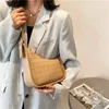 Umhängetaschen Marke Frauen Bag unregelmäßiges Design PU Leder Crossbody Luxus Wome Achsel hochwertige Ladys Totes Satchel