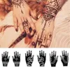 JK15 Tattoo Transfer 1 par Ny Mehndi Indian Style Beauty Tattoo Stencils Tillfällig handdekal DIY Body Art Henna Mall Sticker 240426