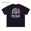 Mens Designer Kith Shirt Doughnut Butterfly Letter Printed Fashion T-shirts Kith T Shirt Men Women Unisex Streetwear Kith Cotton Casual 2359