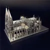 3D Puzzles Iron Star 3D Puzzle Metal Assembly Model St. Patricks Cathedral Kit Diy 3D Laser Cutting Puzzle Toy Creative Toyl2404