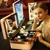 Torby kosmetyczne LED Make-Up Artist Professional Case Portable Light Women's Makeup Bag