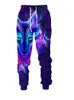 Herenbroek nieuwe wolf grafische print broek heren sportkleding jogger broek heren heren outdoor mode sportbroek heren hiphop casual broekl2404