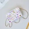 10A CF Glitter -Kettenpackspiegel -Spiegelqualität Desiginers Umhängetasche CC CF Doppelhandtasche Crossbody Offiziell Original importiert echtes Leder AS4561 1: 1