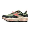 Дизайнерские туфли Brooks Cascadia Rrote Shoes Mens Womens Черно-желтый темно-синий фиолетовый фиолетовый открытый кросс-страновой альпинизм.