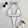 Costumi da bagno femminile da bagno costumi da bagno trendy veloce secco secco costume da bagno wireless swimsuit decorazioni in metallo da bagno abito da bagno abiti sportivi d'acqua