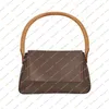 Ladies Moda Casual Designe Luxury Vintage Bag Bolsa Bolsa de ombro Bolsa Crossbody Messenger Messenger Mirror Qualidade M51147 Purse da bolsa