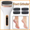 Massager Electric Roller Foot File Grinder Dead Skin Dry Callus Remover Foot Repair Machine Waterproof Feet Care Tool Replacement Rollers