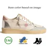 Top Fashion Luxury Womens Ggdg Ball Star Golden Goode Sneakers Low OG Оригинал Италия Бренд Бренд Дизайнерская Дизальная Случайная платформа винтажные серебряные верхние тренеры