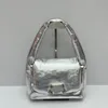 Topp axelväska designer hobo moanco handväska kvinnor 24 sommar ny casual postman väska olje vax hud minimalistisk mode underarmsäck heta säljer föremål silver