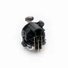 플러그 100pcs XLR 커넥터 검은 색 플라스틱 3PINS XLR 푸시 버튼 스피커 플러그가있는 남성/여성 잭 소켓 패널 마운트 유형
