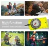 Compass Orientesering Compass vandring Compass Professional Portable förstoring Compass Ruler Advanced Scout Compass Camping Navigation