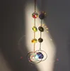 Gartendekorationen Sonnenfänger hängen Kristallkugel Perlen Verzierungen Fenster Terrasse Mondstern Anhänger Glas Prisma Regenbogen Hersteller Dro otjq8