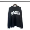 Pulls de créateurs Chandails Retro Classic Fashion Cardigan Sweatshirts Men Sweater LETTER LETTRE ROUND COUP CONTRONT