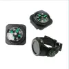 Compasse 4pcs Boucle de courroie mini bouton portable Compass Bouton pour la survie