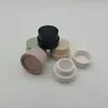 Storage Bottles Empty 5g Japanese White Black Pink Color Round Solid Paint Cream Glue Box Nail Polish Gel Can Jar For Salon 50pcs