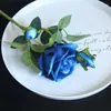 Fleurs décoratives Flower de fleur de rose artificielle FLANNELLE DÉCORD DE MÉDICA