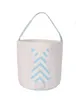 Depolama Çantaları Paskalya Sepet Festivali Baskılı Tuval Dış Mekan ve Hediye Şekeri için Uygun Yumurta Taşıyan Hediye Çantası