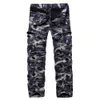 Hohigh Quality Mens Jeans Jeans Humouflage Hunting Banns Многоканальные мужские армейские штаны без пояса 240423