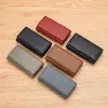 Purses Simple Genuine Leather Unisex Key Wallets Practical Trifold Keys Organizer Men Car Key Holder Women Housekeeper Pouch Coin Purse