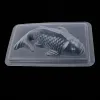 Formen 3d Koi Fischform Plastik Kuchen Schokolade Jelly Form Form DIY Formen große mittelgroße und kleine Größen Backwerkzeuge Dekorationen Dekorationen