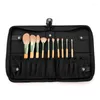 Kosmetiktaschen Make -up -Hülle Werkzeuge Toilettenlöcher Pulver professioneller Falte wasserdichte Sets Bag Frauenhalter Reisebürste 29 Organizer