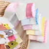 Kinder sokken 5pairs/lot zomer lente baby sokken dunne katoenen patchwork kinderen sokken schattig mooie meisjes jongens kinderen cartton sokken