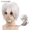 Silver Soul Cosplay Sakata Time Wig Halloween Short Mens Grey Synthetic