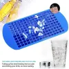 Tools 160 Grid Mini Silicone Ice Tray Ice Cubes Foldable Ice Mold Ice Breaker Ice Grid Tray Small Square Mold Ice Maker Silicone Mold