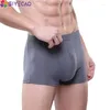 Sous-pants Boîtres modaux mâles sous-vêtements Sous-vêtements confortables Bouchons de troncs pour hommes Soft Shorts Soft Mand Boxer Lingerie