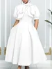 Partykleider Wmstar Plus Size für Frauen elegantes Modebüro Dame mit Bug Maxi Kleid in Sommerkleidung Großhandel Tropfen