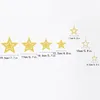 Décoration de fête Nice Gold Hollow Star Paper Garlands Banner suspendu pour le mariage décor de Noël pour enfants Supplies Baby Shower