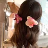 Clip per capelli Barrettes coreano dolce phalaenopsis fiore 2024 Nuovo design creativo bohémien Fabric Clip perla clip copricapo