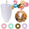 Manuel de moules Donut Maker Donut Moules en plastique Dispensateur Dispensateur Moule de boulange