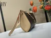 Designer Luxury POCHETTE TIRETTE M47123 Brown Canvas Leaher 2024 Shoulder Bag Handbag Tote 7A Best quuality