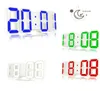Numer 3D LED Cyfrowe budziki Elektroniczne zegar biurka 24 12 godzin Display Dimmable Nightlight Drzemka Funkcja dla domu 8004265