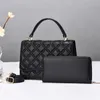 Frauen Umhängetasche mit langer Brieftasche karierte Sommertasche mit 2024 Neuen trendigen und modischen Einzelschulter -Crossbody -Tasche Lady Clutch Handtasche viele Farben wählen