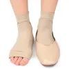 Verktyget Invisible Höjd Öka silikonstrumpor Gel Heel Pads Ortopedic Arch Support Heel Cushion Soles Insole Foot Massage Unisex
